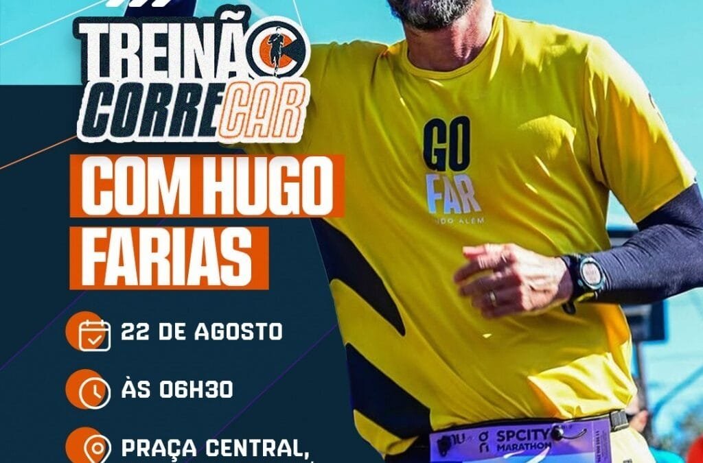 Convite Especial – Treinão Correcar com Hugo Farias