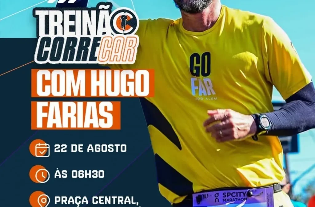 Convite Especial – Treinão Correcar com Hugo Farias