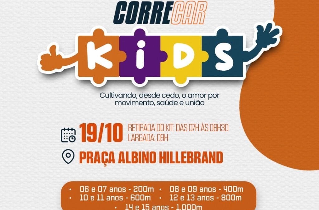 CORRECAR KIDS 2025 — o próximo capítulo de uma história de movimento e inspiração